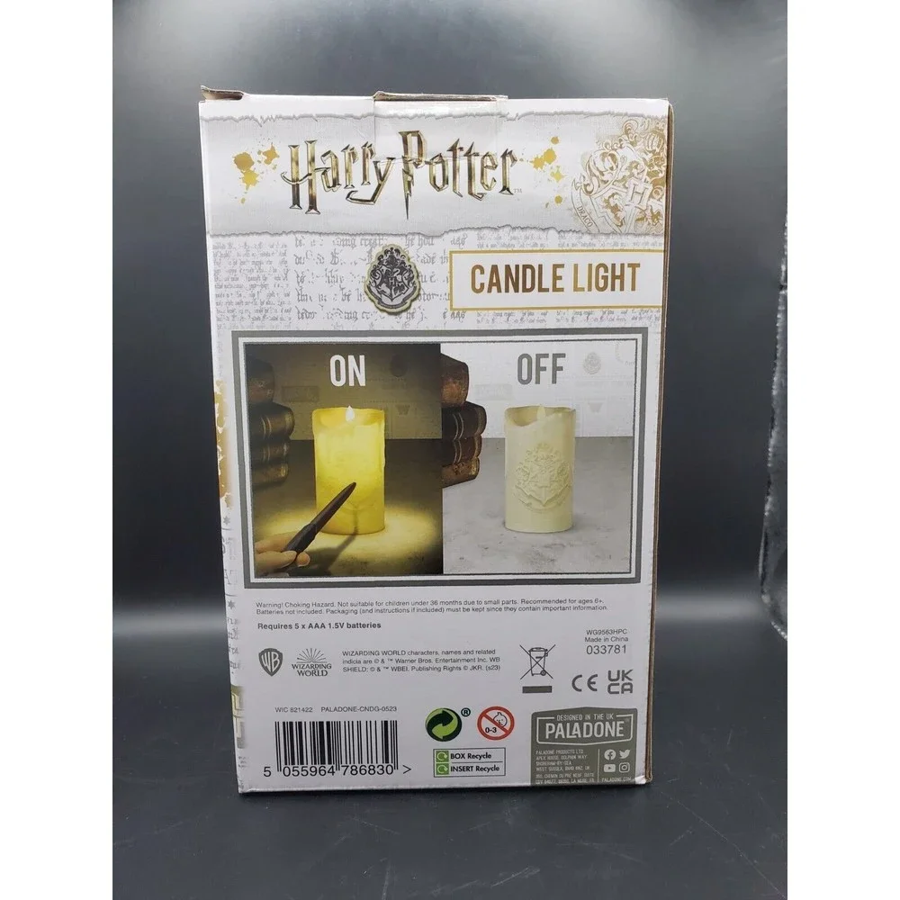 NEW Harry Potter Magical Candle Light & Remote Wand Wizarding World Ages 6+